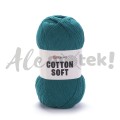 YarnArt Cotton Soft 63 morski 100gr 600m 55% bawełna 45% akryl  