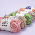 Włóczka YarnArt Cotton Fusion 3642 100gr 225m 100% bawełna 