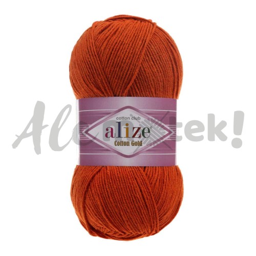 Alize Cotton Gold 36 - ceglasty