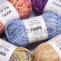 Włóczka YarnArt Cotton Fusion 3650 100gr 225m 100% bawełna 