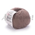 Włóczka YarnArt Baby Cotton 407 jasny brąz 50gr 165m 50% bawełna 50% akryl 