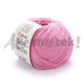 Włóczka YarnArt Baby Cotton 414 różowy 50gr 165m 50% bawełna 50% akryl 