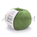 Włóczka YarnArt Baby Cotton 441 trawiasty 50gr 165m 50% bawełna 50% akryl 