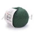 Włóczka YarnArt Baby Cotton 444 butelkowa zieleń 50gr 165m 50% bawełna 50% akryl