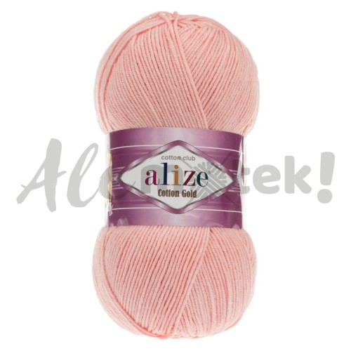 Alize Cotton Gold 393 - pudrowy róż