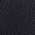 Włóczka YarnArt Baby Cotton 460 czarny 50gr 165m 50% bawełna 50% akryl