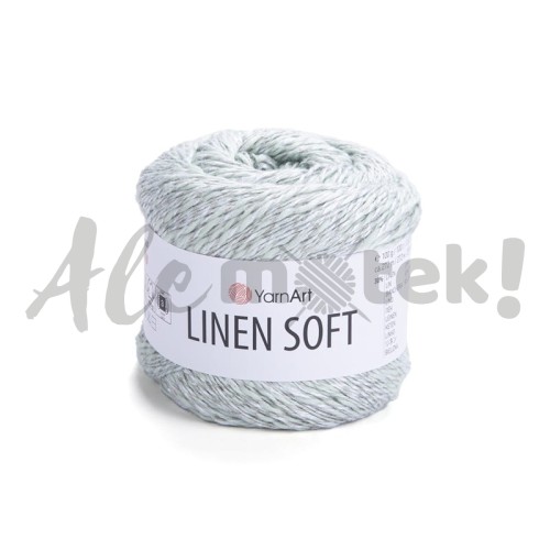 Włóczka Linen Soft 7312 100gr 272m 30% Len 36% Wiskoza 34% Bawełna 