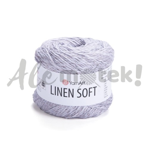 Włóczka Linen Soft 7320 100gr 272m 30% Len 36% Wiskoza 34% Bawełna