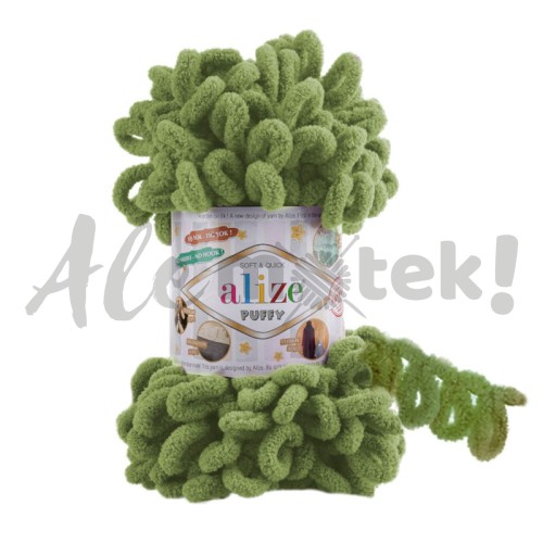 Alize Puffy 485 - zieleń oliwkowa