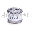 Włóczka Linen Soft 7406 100gr 272m 30% Len 36% Wiskoza 34% Bawełna