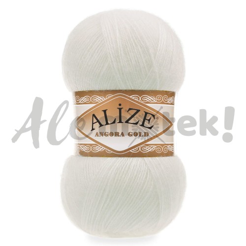 Alize Angora Gold 62 - jasny krem