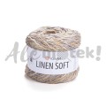 Włóczka Linen Soft 7407 100gr 272m 30% Len 36% Wiskoza 34% Bawełna
