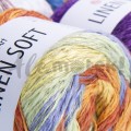 Włóczka Linen Soft 7408 100gr 272m 30% Len 36% Wiskoza 34% Bawełna
