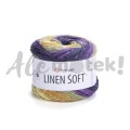 Włóczka Linen Soft 7410 100gr 272m 30% Len 36% Wiskoza 34% Bawełna