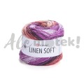 Włóczka Linen Soft 7413 100gr 272m 30% Len 36% Wiskoza 34% Bawełna 