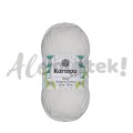 Kartopu Baby Natural Cotton 010 biały 100gr 200m 49% bawełna 51% akryl