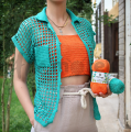 Kartopu Baby Natural Cotton 418 morski 100gr 200m 49% bawełna 51% akryl