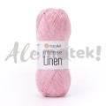 YarnArt Intense Linen 4109 jasny róż 50gr 175m 45% len 55% viskoza