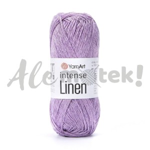 YarnArt Intense Linen 4111 lawendowy 50gr 175m 45% len 55% viskoza