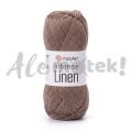 YarnArt Intense Linen 4118 kakaowy 50gr 175m 45% len 55% viskoza