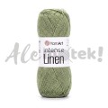 YarnArt Intense Linen 4121 oliwkowy 50gr 175m 45% len 55% viskoza
