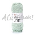 YarnArt Intense Linen 4124 jasny zielony 50gr 175m 45% len 55% viskoza 
