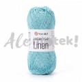 YarnArt Intense Linen 4130 lazurowy 50gr 175m 45% len 55% viskoza 