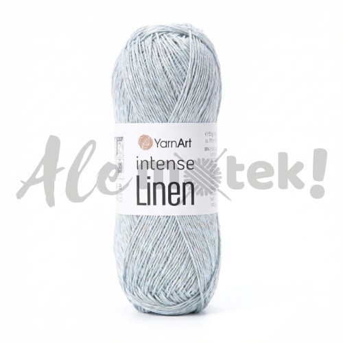YarnArt Intense Linen 4133 jasny szary 50gr 175m 45% len 55% viskoza  