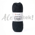 YarnArt Intense Linen 4135 czarny 50gr 175m 45% len 55% viskoza