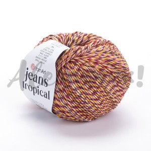 YarnArt Jeans Tropical 613 50gr 160m 45% akryl 55% bawełna