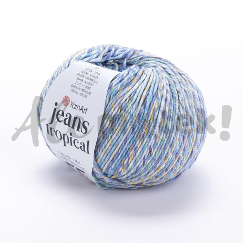 YarnArt Jeans Tropical 614 50gr 160m 45% akryl 55% bawełna