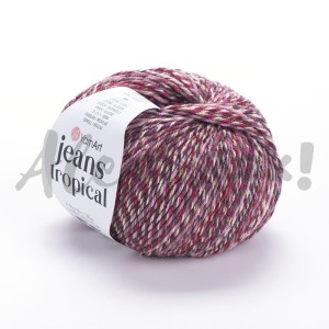 YarnArt Jeans Tropical 619 50gr 160m 45% akryl 55% bawełna