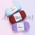 YarnArt Jeans Bamboo 101 biały 50% akryl 50% bambus 50gr 150m