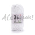 YarnArt Jeans Bamboo 101 biały 50% akryl 50% bambus 50gr 150m