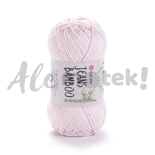YarnArt Jeans Bamboo 108 jasny róż  50% akryl 50% bambus 50gr 150m 