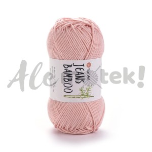 YarnArt Jeans Bamboo 112 morelowy 50% akryl 50% bambus 50gr 150m 