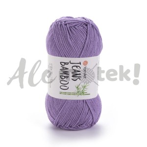 YarnArt Jeans Bamboo 116 lawendowy 50% akryl 50% bambus 50gr 150m 