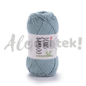 YarnArt Jeans Bamboo 120 błękit gołębi 50% akryl 50% bambus 50gr 150m 