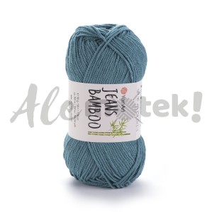 YarnArt Jeans Bamboo 121 morski 50% akryl 50% bambus 50gr 150m 
