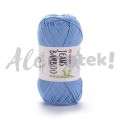 YarnArt Jeans Bamboo 122 niebieski 50% akryl 50% bambus 50gr 150m 