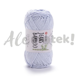 YarnArt Jeans Bamboo 126 gołębi 50% akryl 50% bambus 50gr 150m 