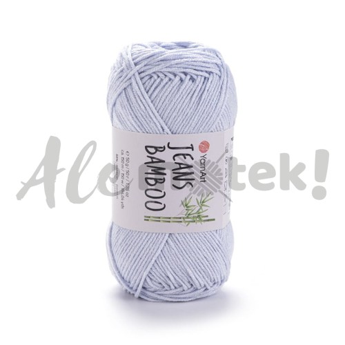YarnArt Jeans Bamboo 126 gołębi 50% akryl 50% bambus 50gr 150m 