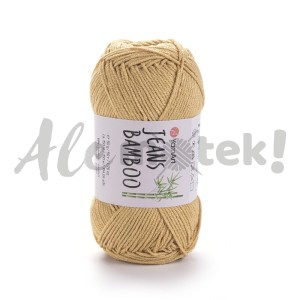 YarnArt Jeans Bamboo 130 piaskowy 50% akryl 50% bambus 50gr 150m 