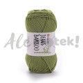 YarnArt Jeans Bamboo 137 oliwkowy 50% akryl 50% bambus 50gr 150m 