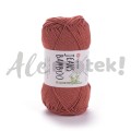 YarnArt Jeans Bamboo 142 ciemny łososiowy 50% akryl 50% bambus 50gr 150m 