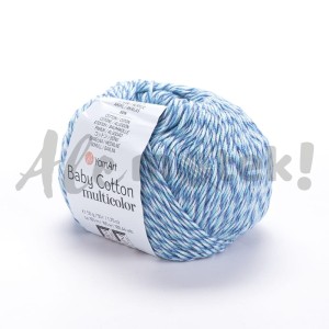 YarnArt Baby Cotton Multicolor 5201 50% akryl 50% bawełna 50gr 165m