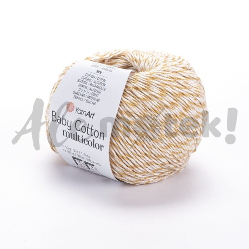 YarnArt Baby Cotton Multicolor 5203 50% akryl 50% bawełna 50gr 165m
