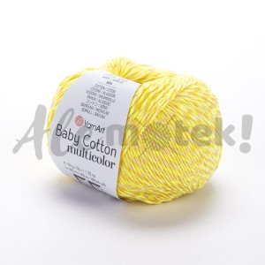 YarnArt Baby Cotton Multicolor 5204 50% akryl 50% bawełna 50gr 165m 