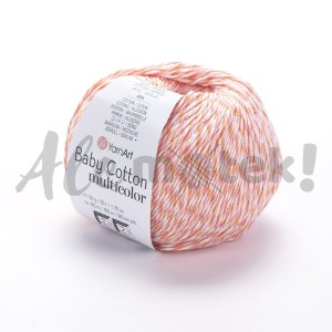YarnArt Baby Cotton Multicolor 5205 50% akryl 50% bawełna 50gr 165m 