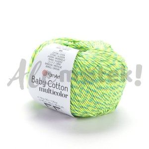 YarnArt Baby Cotton Multicolor 5213 50% akryl 50% bawełna 50gr 165m  
